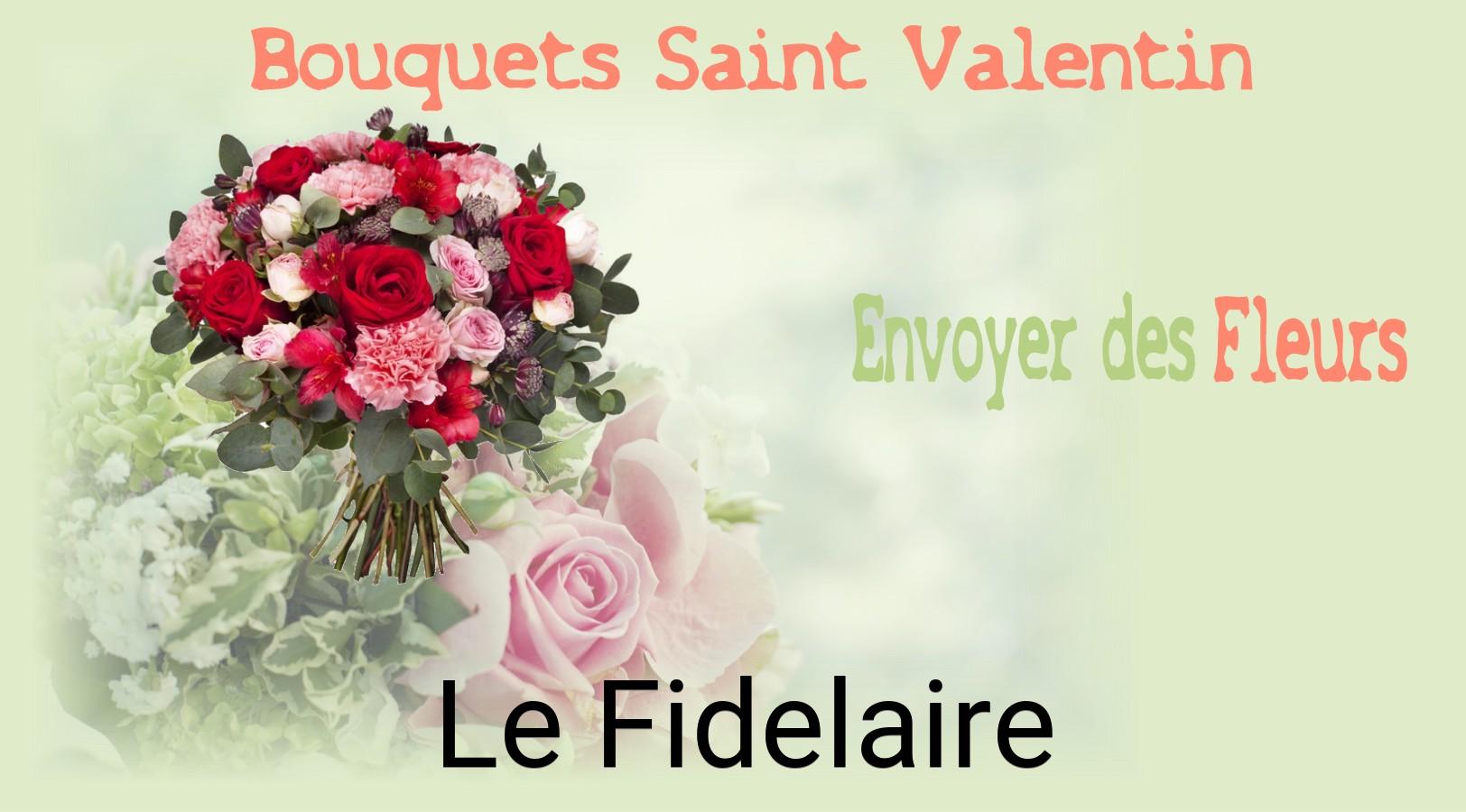 Roses de Saint-Valentin livrées à Le Fidelaire